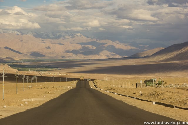 Somewhere near Magnetic Hill, Ladakh
