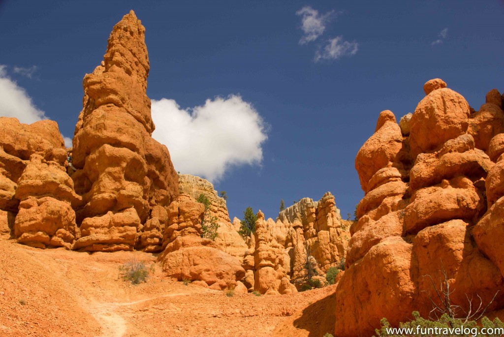 Close up with the Hoodoos. 