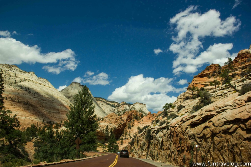 Leading to Zion's East entrance