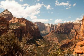 Hiking at Zion National Park