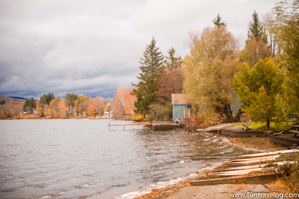 A view of Pontoosuc Lake