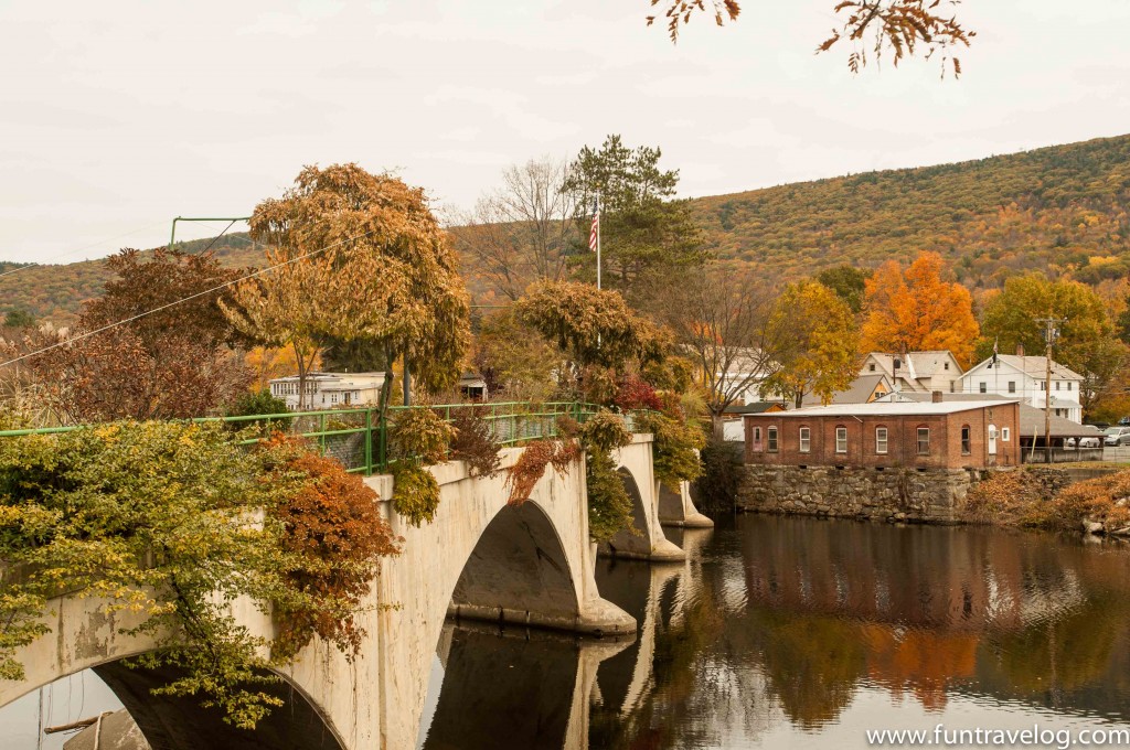 Bridge of Flowers in Shellburne Falls