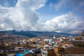 Walking around in Quito’s old town