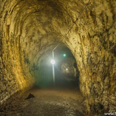 Underground lava tunnel reminds of the active past