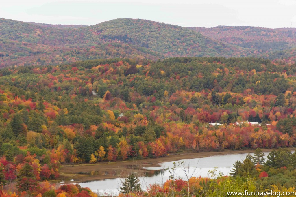 Nature's colorful palette as seen in Vermont