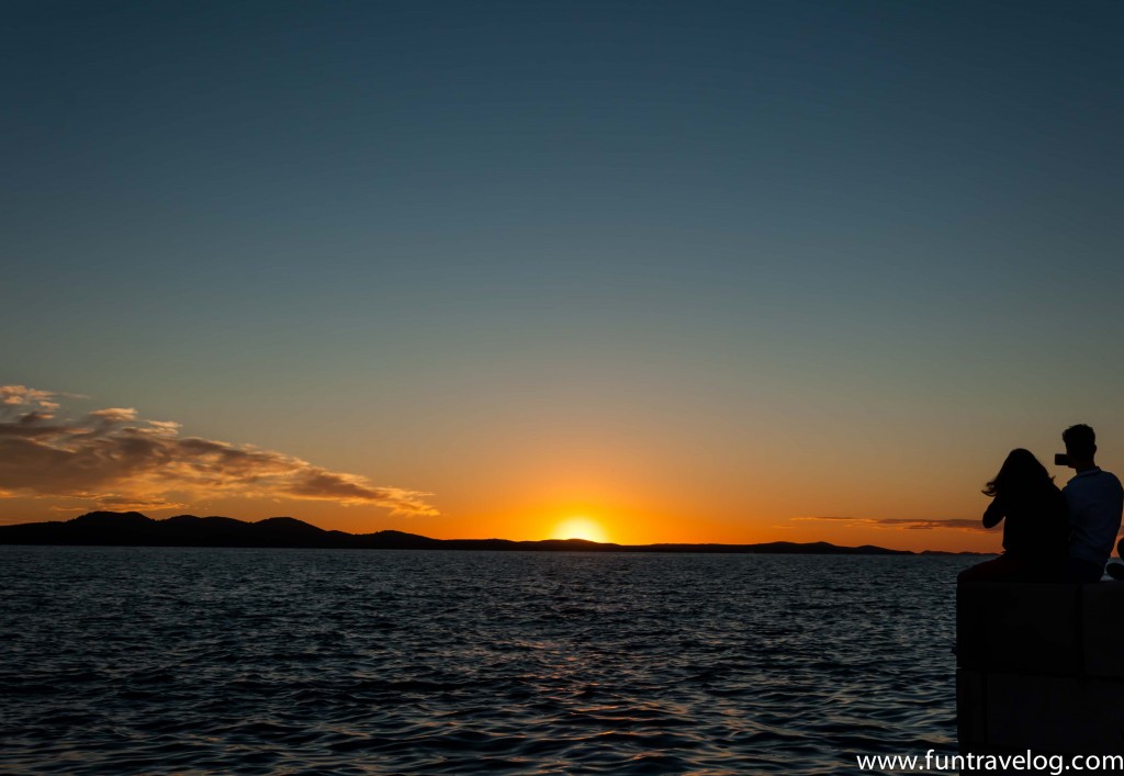 Nope, Hitchcock never lied about Zadar sunsets!