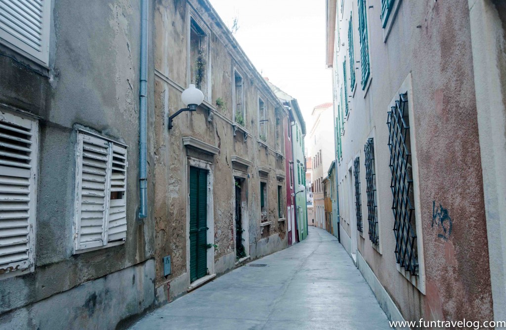 Zadar in morning (yep, sans the crowd)