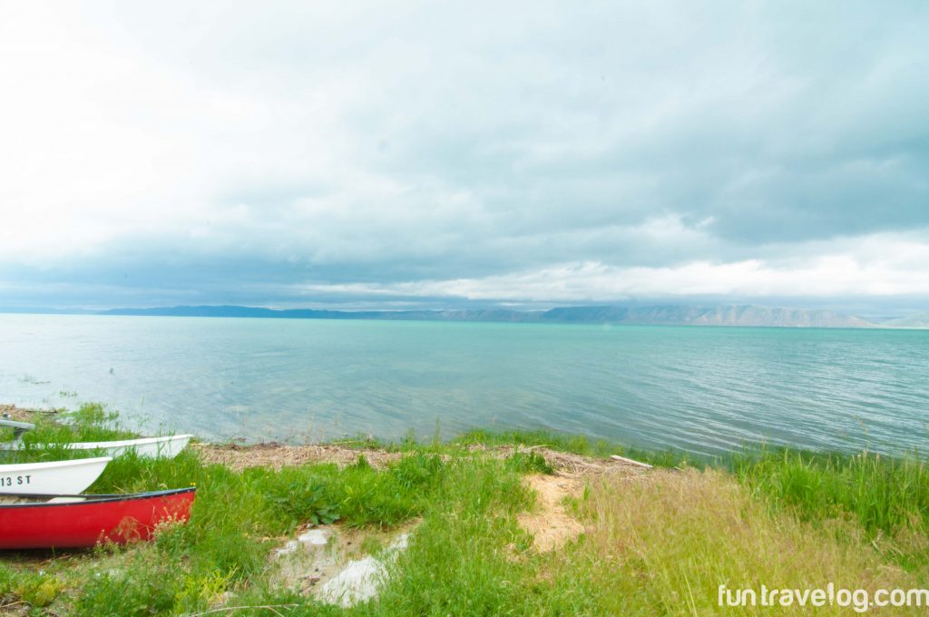 and see this gorgeous Bear lake on our way!