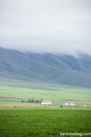 A scenery in Star Valley Scenic Byway, Wyoming