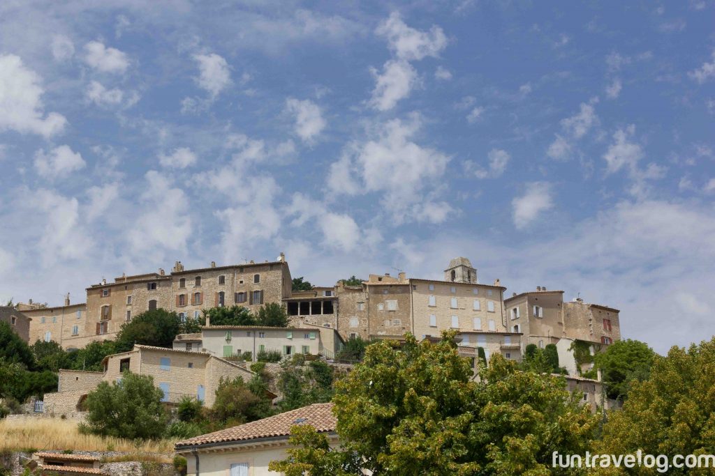 View of Simiane La Rotonde