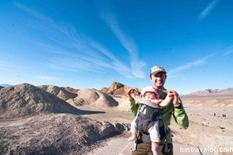 Visiting Death Valley National Park with a baby