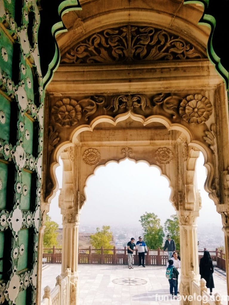 Doorway inside Jaswant Thada