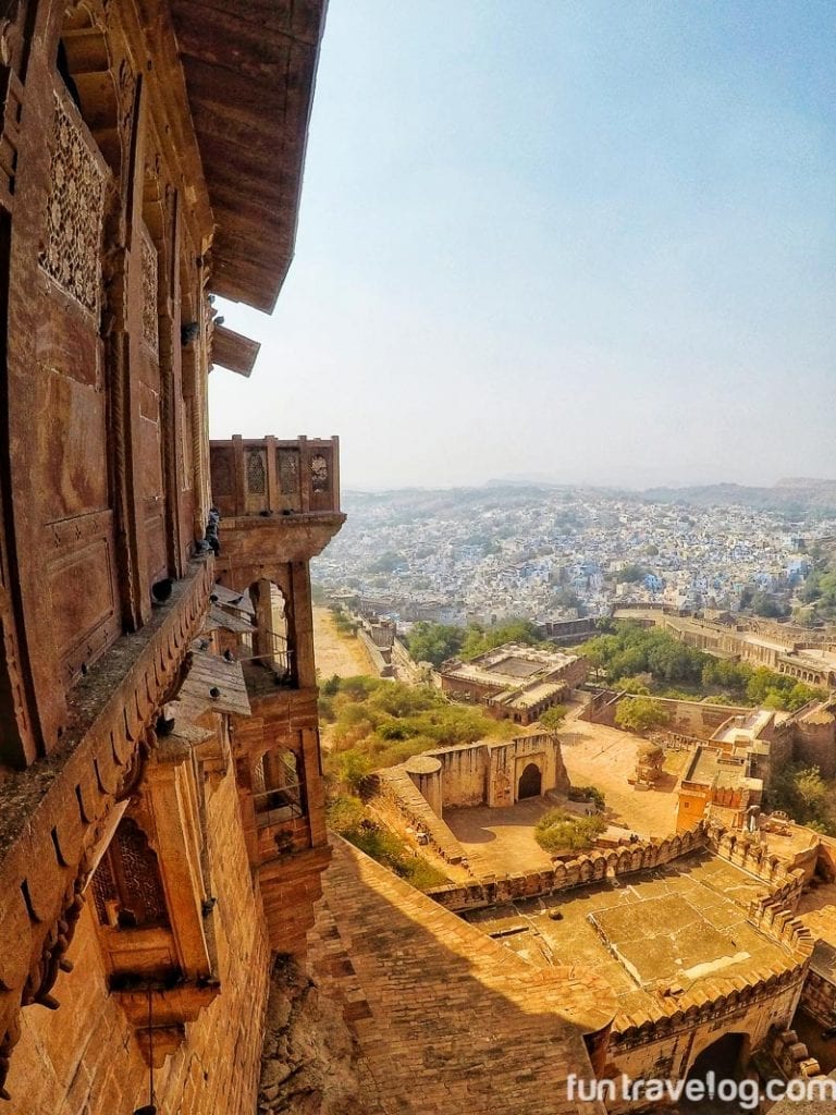 Views of Jodhpur from Mehrangarh Fort
