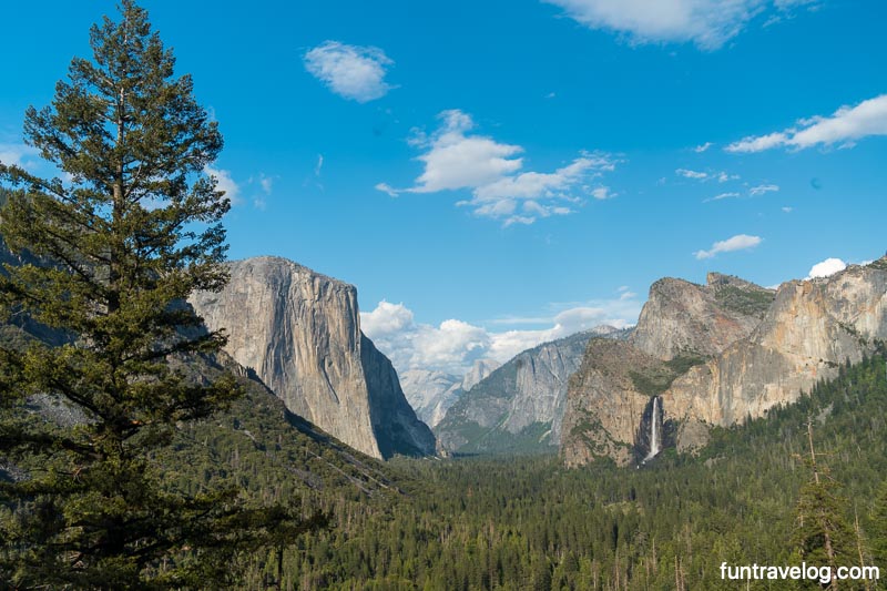 Tunnel View overlook, Yosemite National Park